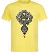 Мужская футболка Змія візерунки Лимонный фото