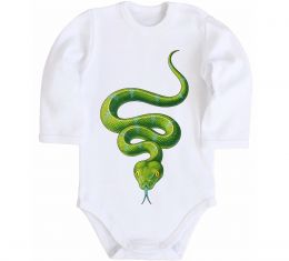 Дитячий бодік Зелена змія Дитячий бодік Зелена змія