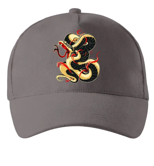 Кепка Змія малюнок Серый фото