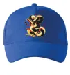 Кепка Змія малюнок Яскраво-синій фото