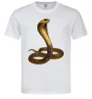 Мужская футболка Кобра Белый Мужская футболка Кобра Белый фото