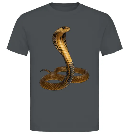 Мужская футболка Кобра Графит фото