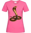 Жіноча футболка Кобра Яскраво-рожевий фото