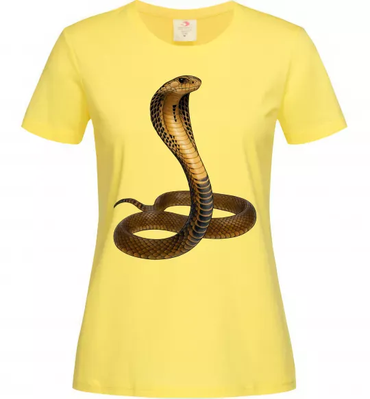 Жіноча футболка Кобра Лимонний фото