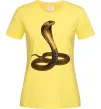 Жіноча футболка Кобра Лимонний фото