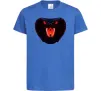 Дитяча футболка Dark snake Яскраво-синій фото