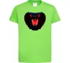Дитяча футболка Dark snake Лаймовий фото
