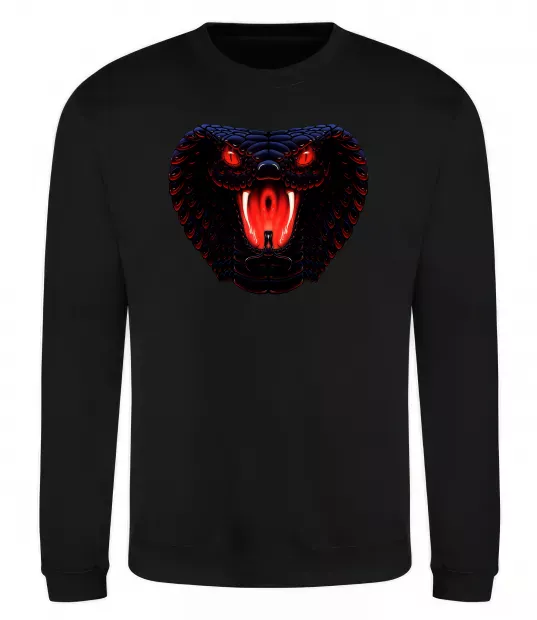 Свитшот Dark snake Черный фото