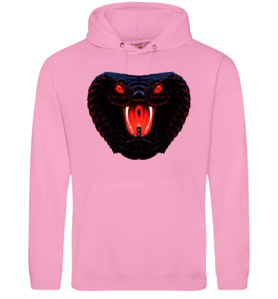 Женская толстовка (худи) Dark snake Розовый фото