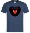 Чоловіча футболка Dark snake Темно-синій фото