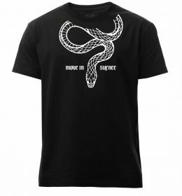 Мужская премиум футболка Move in silence