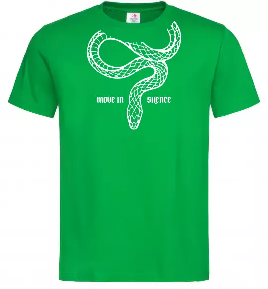 Чоловіча футболка Move in silence Зелений фото