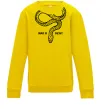 Детский Свитшот Move in silence Солнечно желтый фото