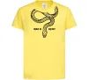 Детская футболка Move in silence Лимонный фото