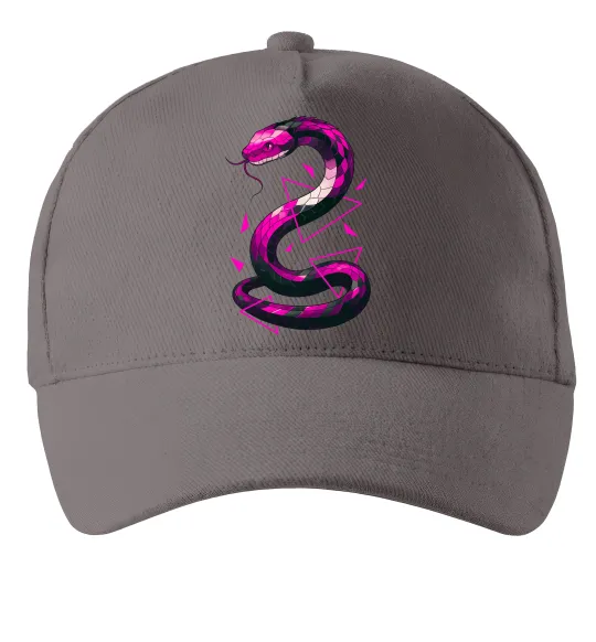 Кепка Neon snake Серый фото