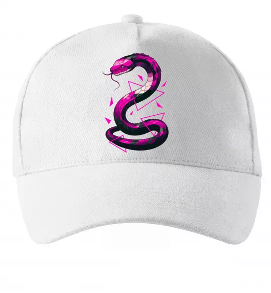 Кепка Neon snake Белый фото