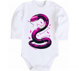 Детский боди Neon snake