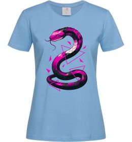 Жіноча футболка Neon snake Жіноча футболка Neon snake