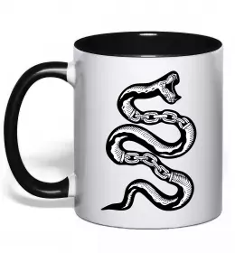 Чашка с цветной ручкой