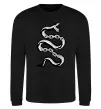 Свитшот Snake bones Черный фото