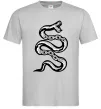 Чоловіча футболка Snake bones Сірий фото