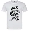 Чоловіча футболка Snake bones Білий фото