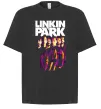 Футболка Оверсайз Linkin Park band Черный фото
