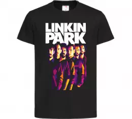 Детская футболка Linkin Park band Черный фото