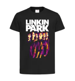Детская футболка Linkin Park band Черный фото