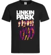 Чоловіча футболка Linkin Park band Чорний фото