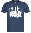 Чоловіча футболка Linkin Park силуети Темно-синій Чоловіча футболка Linkin Park силуети Темно-синій фото