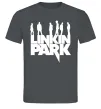 Чоловіча футболка Linkin Park силуети Графіт Чоловіча футболка Linkin Park силуети Графіт фото