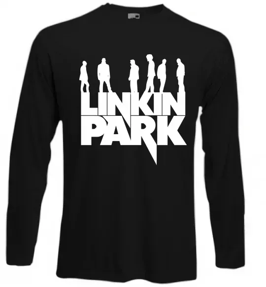 Лонгслів Linkin Park силуети Чорний фото