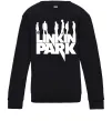 Детский Свитшот Linkin Park силуети Черный фото