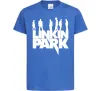Дитяча футболка Linkin Park силуети Яскраво-синій фото