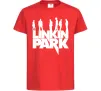 Дитяча футболка Linkin Park силуети Червоний фото