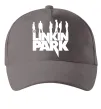 Кепка Linkin Park силуети Серый фото