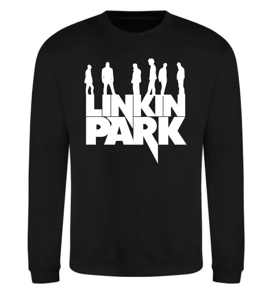 Свитшот Linkin Park силуети Черный фото