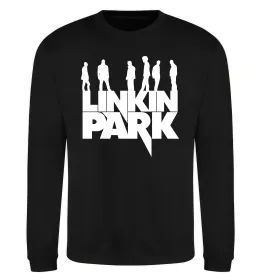 Свитшот Linkin Park силуети Черный фото