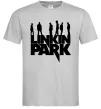 Чоловіча футболка Linkin Park силуети Сірий Чоловіча футболка Linkin Park силуети Сірий фото