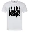 Чоловіча футболка Linkin Park силуети Білий Чоловіча футболка Linkin Park силуети Білий фото