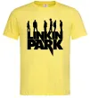 Чоловіча футболка Linkin Park силуети Лимонний Чоловіча футболка Linkin Park силуети Лимонний фото