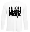Лонгслів Linkin Park силуети Білий фото