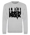 Свитшот Linkin Park силуети Серый меланж фото