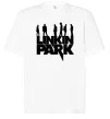 Футболка Оверсайз Linkin Park силуети Белый фото