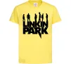 Дитяча футболка Linkin Park силуети Лимонний фото