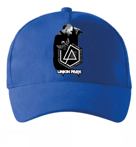 Кепка Linkin Park Chester Ярко-синий фото