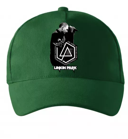 Кепка Linkin Park Chester Темно-зеленый фото