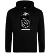 Женская толстовка (худи) Linkin Park Chester Черный фото