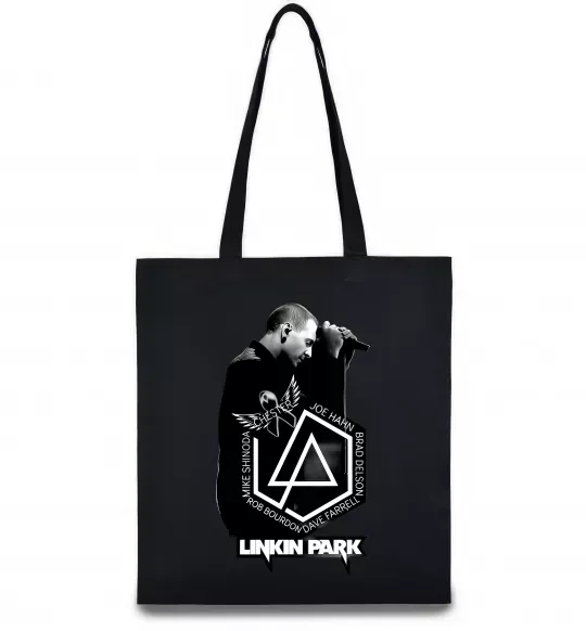 Еко-сумка Linkin Park Chester Чорний фото